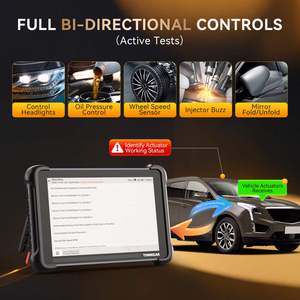 THINKCAR THINKSCAN 689BT Herramienta de Diagnóstico Profesional para Automóviles, Prueba de Actuadores, Codificación de ECU, CANFD, DOIP, Escáner OBD2 Gratuito de por Vida - Product Image 5