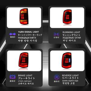 Feu arrière neuf pour Dodge Ram 1500 2500 2009-2018, feu arrière automobile, accessoires - Product Image 2