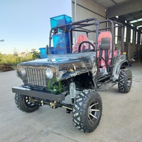 Jeep populaire 300cc 350cc 4x4 4WD à essence pour adultes, mini jeep à essence 250cc 200cc, jeep électrique automatique à batterie
