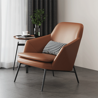 Fauteuil modulaire de loisirs Vantervi en cuir PU moderne pour salon, bureau à domicile et appartement - Meubles pour la maison