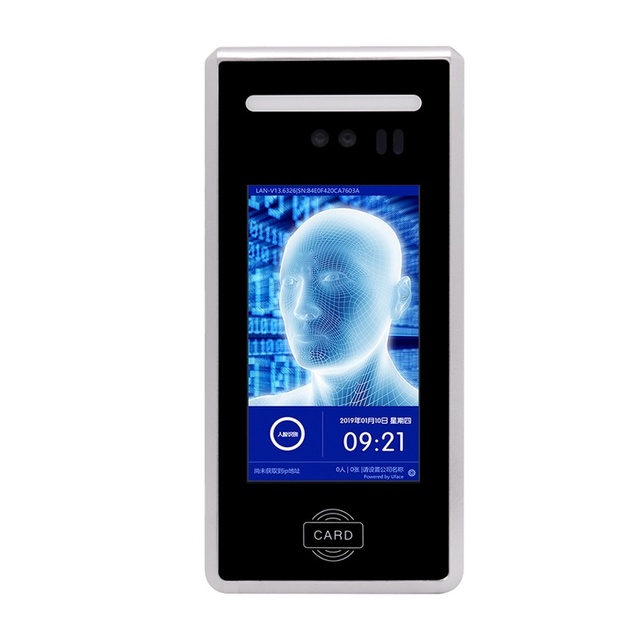 Dynamic Face Access Control Card Reader with Time Attendance Facial Recognition Biometric for Access Control System