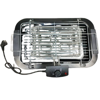 Nouveau réchaud électrique portable pour pique-niques instantanés, mini barbecue de camping extérieur avec grille à charbon de bois, ensemble de barbecue
