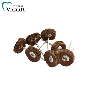 Roue de polissage en feutre pour laboratoire dentaire, brosse de polissage pour laboratoire dentaire, roue en peau de daim, polisseur de prophylaxie - Product Image 6
