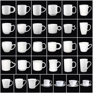 Vente en gros de tasses à café en céramique personnalisées avec logo par sublimation, 11 oz, cadeau promotionnel, intérieur coloré, tasse en céramique de 11 oz avec poignée - Product Image 6