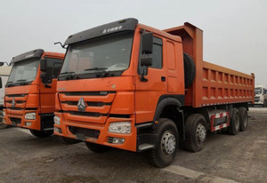 Caméra Rouge Blanc Jaune Orange Bleu, Camion Benne 12 Roues 10 Mètres Cubes, Camion Lourd SINOTRUK HOWO Manuel Diesel - Product Image 2