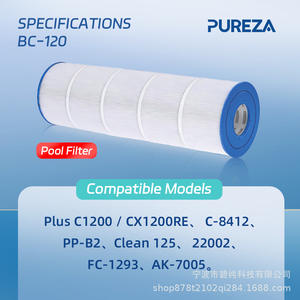 Cartucho de Filtro para Piscina Pureza BC120 de 4 Pulgadas x 23 Pulgadas para Purificación de Agua en Spas y Bañeras - Product Image 5