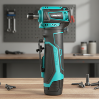 Polisseuse électrique sans fil polyvalente à moteur sans balais, meuleuse d'angle, machine de bricolage avec batterie 2.0Ah