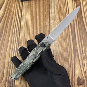 Coltello Tascabile Pieghevole Stile Italiano Colt AKC ad Alta Durezza per Esterno EDC Sopravvivenza Soccorso e Difesa Personale - Product Image 5