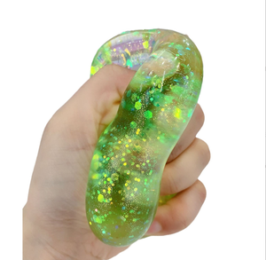 Long lanh Maltose mạch nha lấp lánh đường căng thẳng bóng Squishy cảm giác <span class=keywords><strong>Fidget</strong></span> Đồ chơi cho bé trai bé gái 5 7 năm lo lắng/Tự Kỷ/thêm nhẹ nhõm - Product Image 1