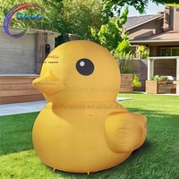 Canard Gonflable en Caoutchouc pour Piscine, Fête sur la Plage, Promotion en Centre Commercial, Décoration d'Entrée, Affichage Publicitaire