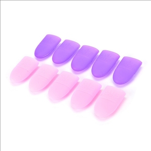 Cubiertas de Silicona Reutilizables para Remover Esmalte de Uñas, Clips para Dedos - Product Image 5