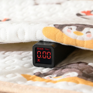 Jianmu Qingyue-camilla para cambiar pañales para bebés, colchón transpirable impermeable de algodón puro de 80x100cm para bebés - Product Image 4