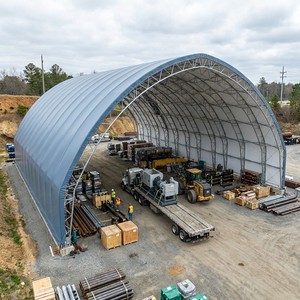 Abri en tissu conforme aux normes, avec <span class=keywords><strong>permis</strong></span> de structure locale, en PVC anti-UV, pour bateaux, marinas, garages, camping-cars, entrepôts, 10 unités en acier galvanisé - Product Image 2
