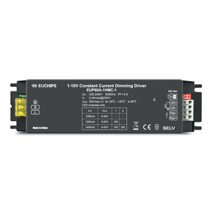 Pilote avancé Euchips 60w gradation stable sur la protection de l'alimentation LED gradable 0-10V pilote - Product Image 2