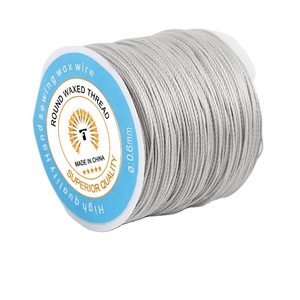 Hilo Encerado Teñido de Alta Resistencia, 100% Poliéster, 0.8mm, 150D/16, para Tejer a Mano, 70m, Tamaño Pequeño, Impermeable, Ecológico, Marca TAIXING - Product Image 6