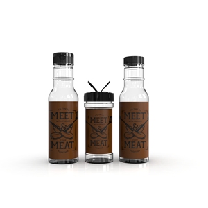 Bouteille d'épice ronde <span class=keywords><strong>en</strong></span> plastique de 130mm avec boîte <span class=keywords><strong>en</strong></span> papier de carton Bouteille <span class=keywords><strong>en</strong></span> plastique de <span class=keywords><strong>sauce</strong></span> de soja de 30ml - Product Image 2