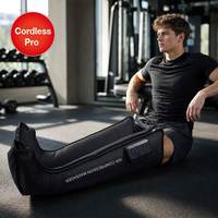Bottes de compression pneumatiques Y52 à prix compétitif, 5 chambres d'air, 5 niveaux de pression, massage des jambes rechargeable pour la relaxation