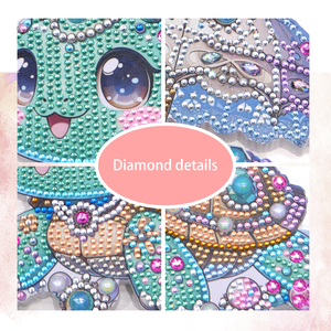 Simpatica Tartaruga in PVC con Strass, Ornamento Creativo Ecologico da Tavolo, Pittura Diamante 5D <span class=keywords><strong>per</strong></span> Bambini, Decorazione Artistica Fai-da-Te - Product Image 6