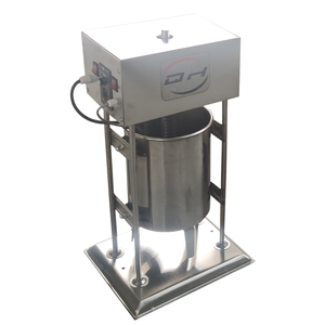 Nueva Máquina Eléctrica Vertical para Rellenar Salchichas de 15L con Acero Inoxidable de Grado Alimenticio, Capacidad de 500kg/h para Rellenar Chorizo y Hot Dogs - Product Image 6