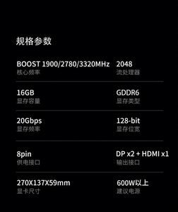 TOP Sale Radeon 9060 Black 16GB New Esports Game Design Desktop Computer Graphics Card RX6600XT 6650XT 6700XT 6750XT 6800XT <strong>6900</strong> - Product Image 2
