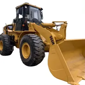 Cargadora Cat 966H usada original, cargadora de ruedas de 6 toneladas para la construcción, máquinas usadas, venta de exportación