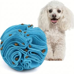 Jouet interactif pour chiens, balle à renifler arc-en-ciel, puzzle, couleurs vives, utilisation en intérieur, lavable en machine, mangeoire lente, 15 cm - Product Image 1