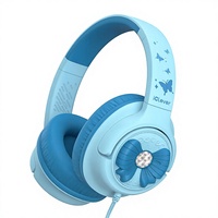 Casque pour enfants IClever HS30 ANC, volume sécurisé 85dBA, léger, sans BPA, matériau sans PVC, adapté aux enfants