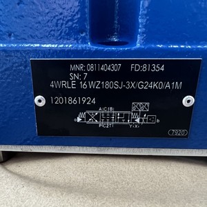 วาล์วควบคุมทิศทางไฮดรอลิกแบบสัดส่วน 4WRLE10W-Z80SJ- 3X/G24K0/A1M รุ่น 4WRLE10 4WRLE16 4WRLE25 4WRLE27 - Product Image 4