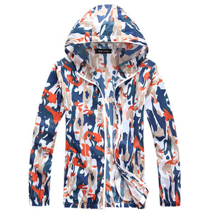 Giacca di protezione solare mimetica Unisex per esterni estivi Unisex per campeggio a prova di ultravioletti - Product Image 4