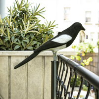 Appât artificiel pour oiseaux, leurre bionique, dispositif de chasse personnalisé pour simuler des animaux, décoration de jardin, plastique PE durable