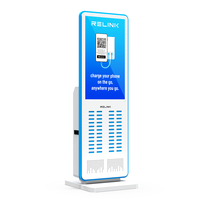 Estación de Carga de Baterías Externas para Celulares con 48 Ranuras, Alquiler de Power Bank Compartido