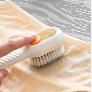 Cepillo para Zapatos Multiusos de Alta Calidad con Cerdas Suaves y Dispensador Automático de Líquido, Herramienta de Limpieza para el Hogar - Product Image 3