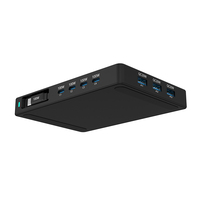 Chargeur USB C 560W avec câble rétractable Type C PD 100W GaN, station de charge rapide pour téléphone, tablette, ordinateur portable