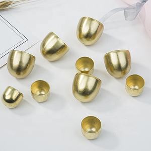 Cascabeles de Metal pequeños para árbol de Navidad, adornos artesanales de 28mm, decoración, regalo, carillones de viento - Product Image 5