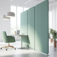 Séparateur de mur de pièce insonorisé acoustique réduisant le bruit autoportant cloison de bureau insonorisée