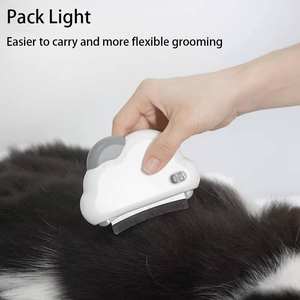 Nuovo trimmer per peli di animali domestici per rimozione dell'annodamento per gatti 3-in-1 trimmer per capelli retrattile con testa di coltello pettine per cani - Product Image 6