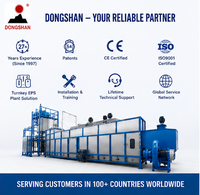Machine de pré-expansion EPS à haut rendement Dongshan, contrôle automatique à faible erreur, certifiée CE, contrôlée par PLC
