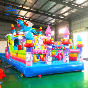 La Casa de trampolín inflable de nuevo diseño, el castillo de salto y el <span class=keywords><strong>parque</strong></span> <span class=keywords><strong>infantil</strong></span> combinado que más aman los niños - Product Image 5