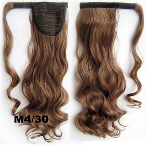 Extensiones de Cabello Humano Ondulado Natural Body Wave, Cola de Caballo Virgen Remy de Doble Trama con Cordón, Aspecto Ondulado y Voluminoso sin Costuras - Product Image 5