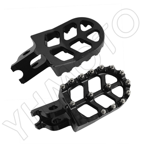 YHMOTO CNC Aluminum <b>FootRest</b> Foot Plate Rest Pegs Pedals Pedalen for Simson S51 S50 S53 MopedTuning - Product Image 6