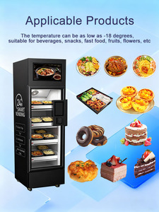 Réfrigérateur intelligent à grande capacité, distributeur automatique de boissons, magasin en libre-service sans surveillance avec paiement par carte de crédit au bureau - Product Image 6