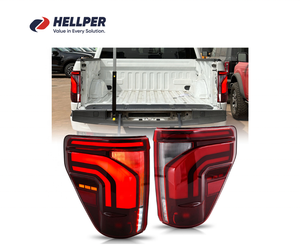 F150-B607 12v发光二极管照明系统新条件三角形尾灯2024福特F150带红色尾灯 - Product Image 6