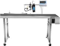 Machine de codage semi-automatique efficace pour la date d'expiration sur convoyeurs, cartons, sachets en aluminium et emballages en papier