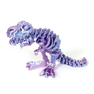 Mới nhất 3D in Jurassic Thế Kỷ Tyrannosaurus Rex khủng long bộ xương bị biến dạng đồ trang trí thủ công Quà Tặng thủ công 3D in rồng - Product Image 1