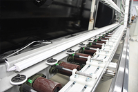 Ligne de production de verre isolant intelligent à double et triple vitrage Low-E avec écran tactile de contrôle numérique PLC