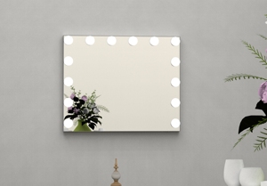 Đồ nội thất nhà make up công cụ trang điểm Vanity thắp sáng gương với ánh sáng bóng đèn LED vanities ánh sáng lên gương cho bàn trang điểm - Product Image 6