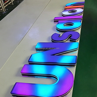 Lettres néon lumineuses 3D personnalisées, imprimées en 3D, étanches, avec transformateur, pour la publicité, les maisons, les bureaux, les bâtiments, les mariages