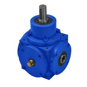 Engranaje helicoidal de engranaje cónico montado en forma de T HD ARA, Dirección de ángulo recto de doble eje, Ratio de velocidad 1 <span class=keywords><strong>2</strong></span> <span class=keywords><strong>3</strong></span> - Product Image 2