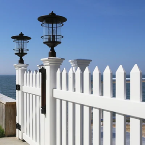 Valla de PVC Blanca de Alta Calidad, Paneles de Cercado Duraderos para Jardín, Precio de Fábrica, Tipo Madera Natural Tratada a Presión - Product Image 4