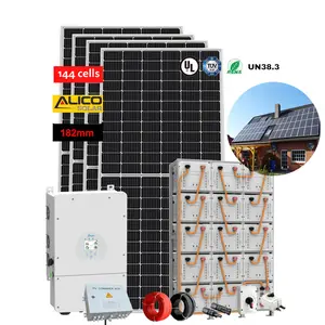 オンオフグリッド3フェーズ400V100Kw太陽光発電システム100Kw200Kw太陽光発電システム